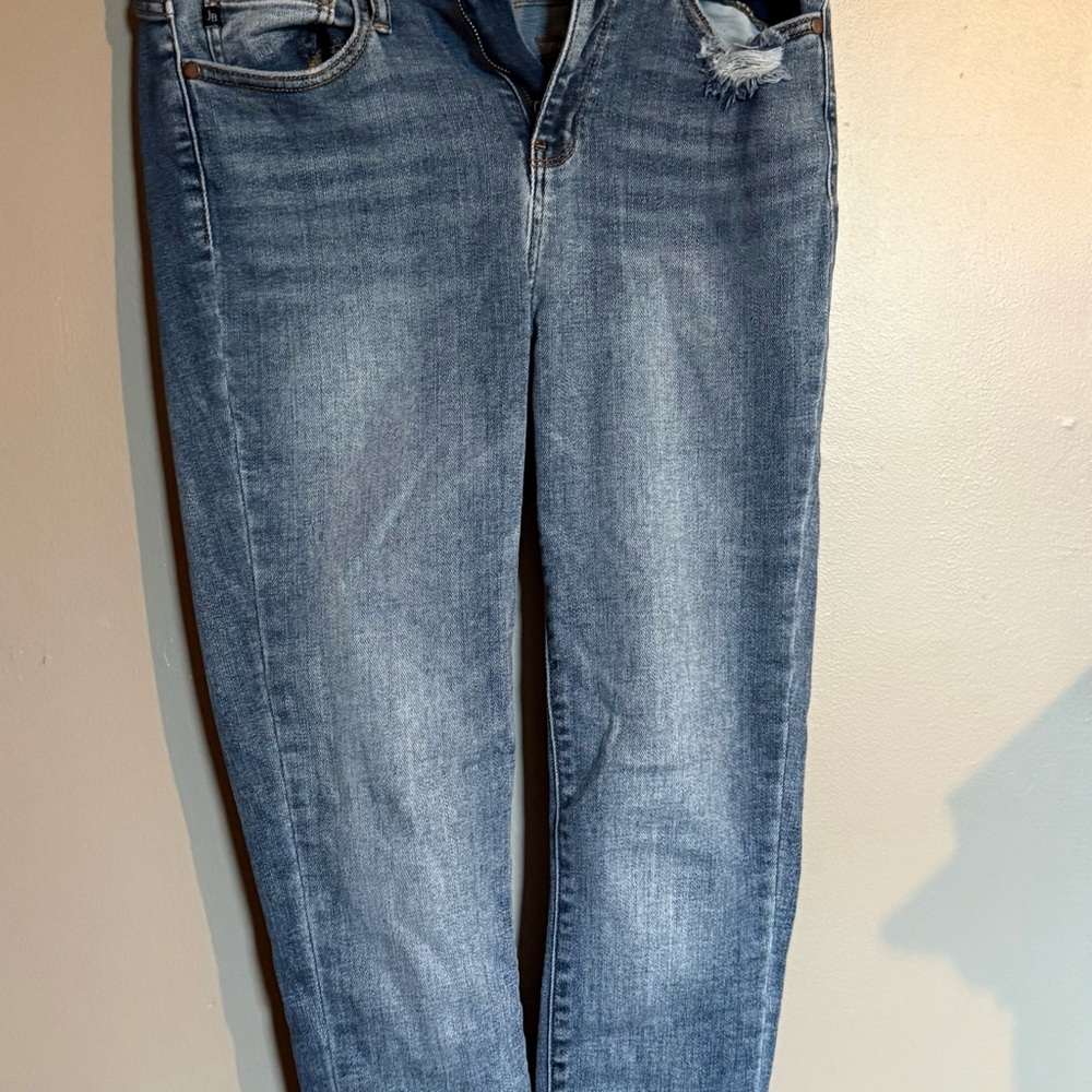 Judy Blue Skinny Blue Jeans with Stretch